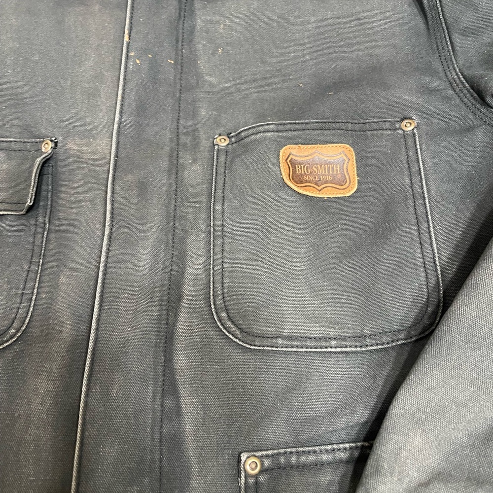 Vintage Big Smith lined coat jacket - Picture 2 of 12